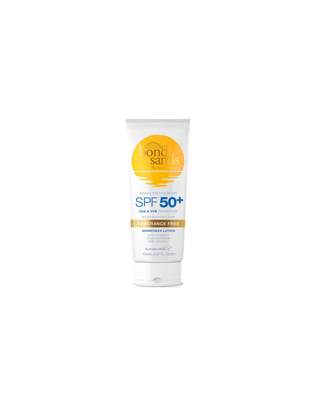 Sunscreen Lotion SPF50+ - Fragrance Free 150ml - Bondi Sands, 2 of 1