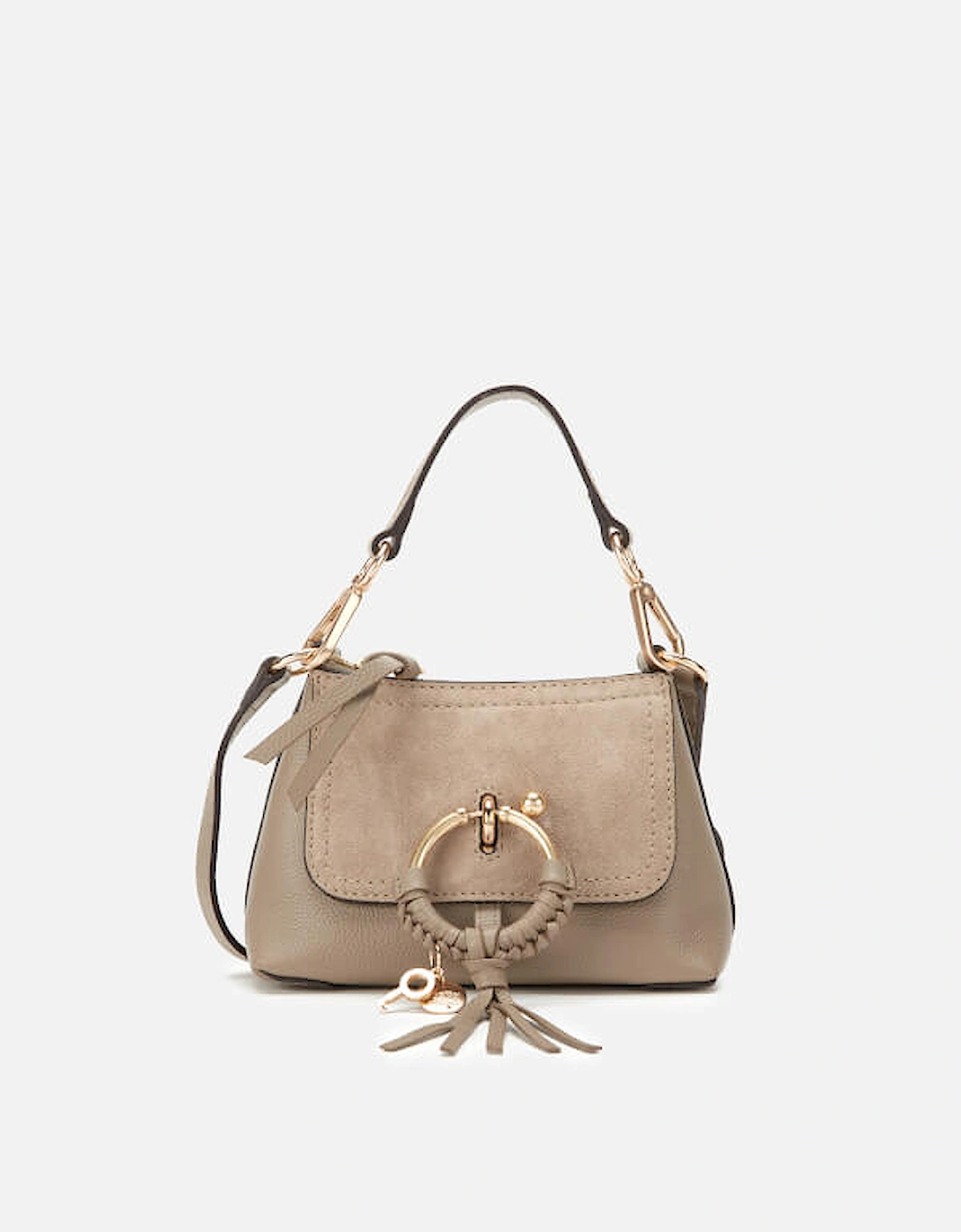 Home - Designer Handbags for Women - Designer Mini Bags - See By Chloé Women's Mini Joan Cross Body Bag - Motty Grey - See By Chloé - See By Chloé Women's Mini Joan Cross Body Bag - Motty Grey, 2 of 1