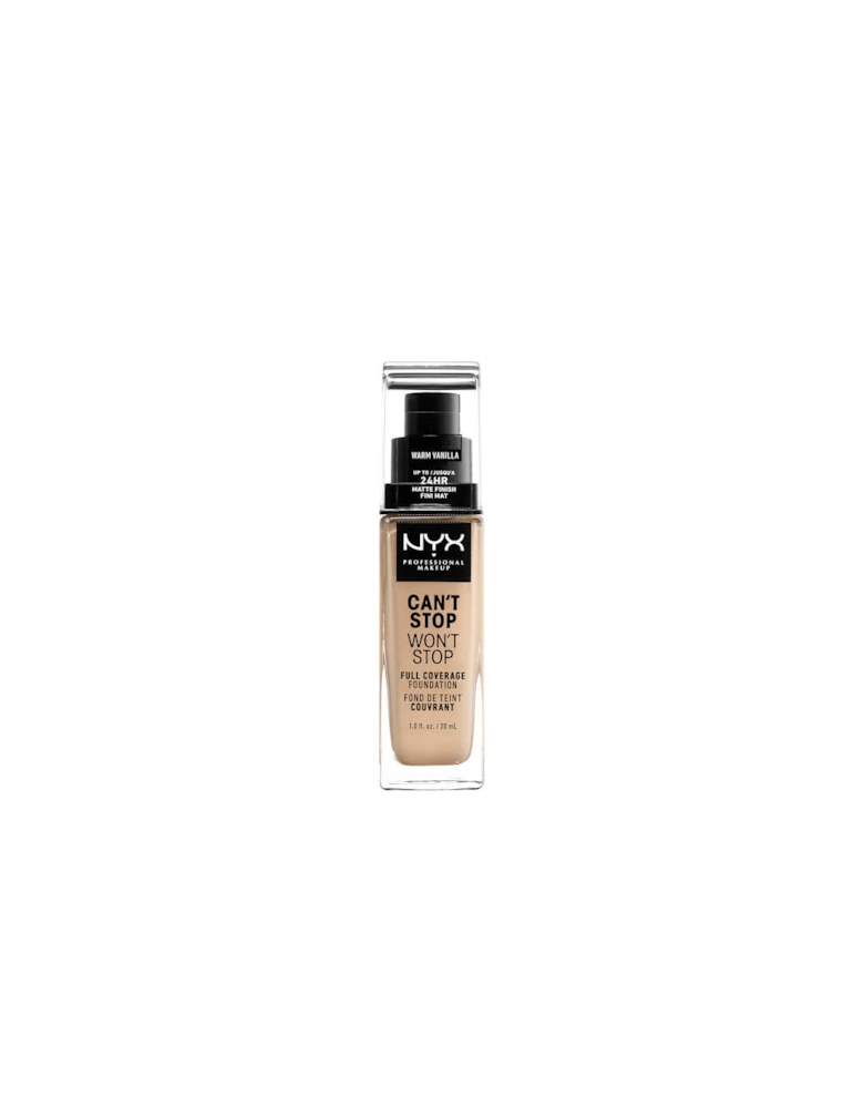 Can't Stop Won't Stop 24 Hour Foundation - Warm Vanilla
