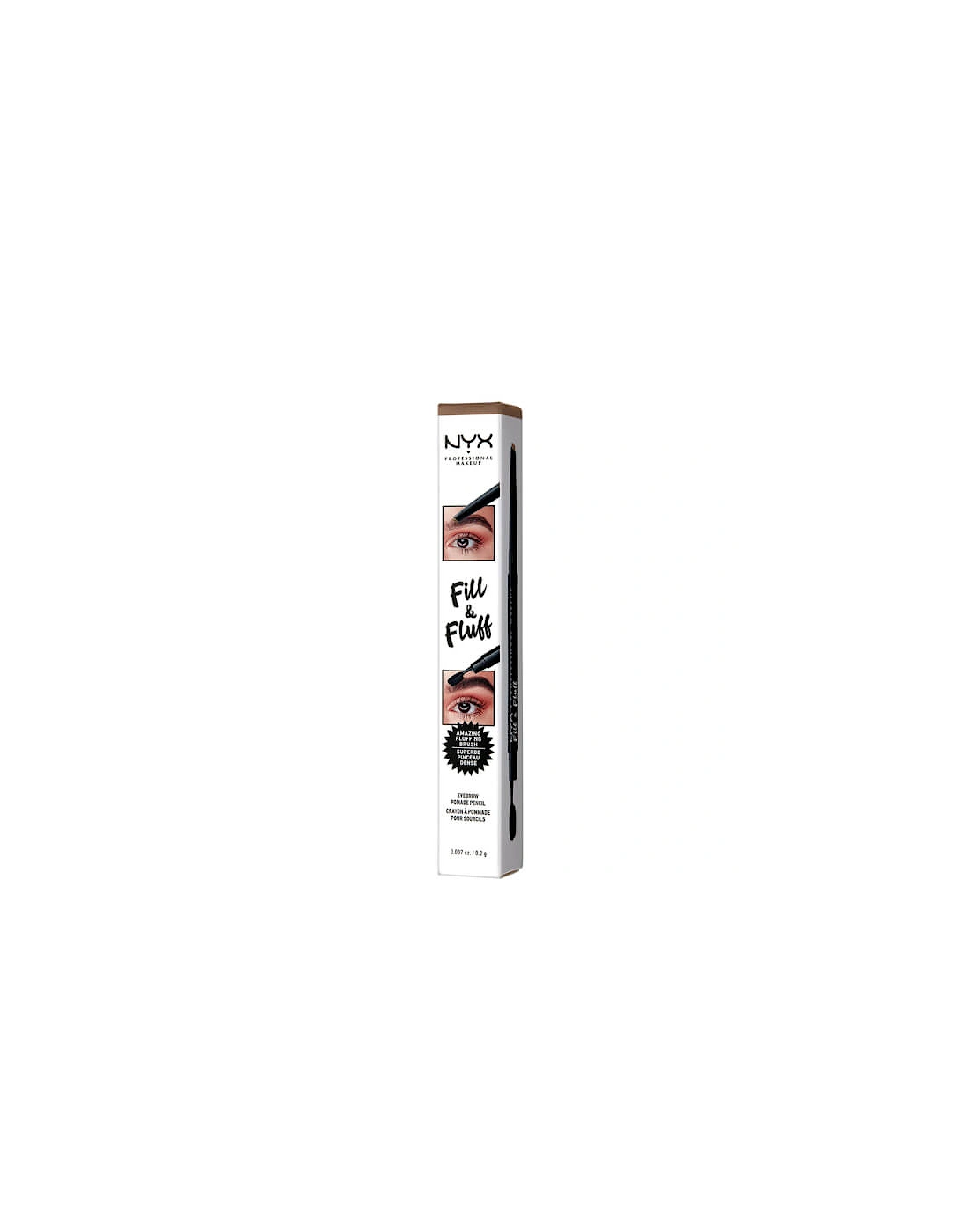 Fill and Fluff Eyebrow Pomade Pencil - Taupe - NYX Professional Makeup, 2 of 1