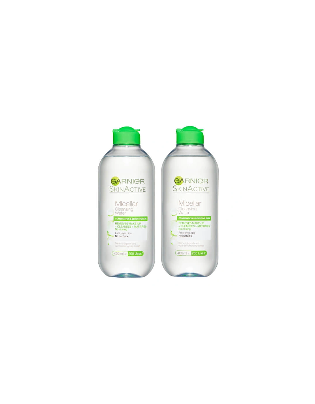 Micellar Water Facial Cleanser Combination Skin 400ml Duo Pack - Garnier, 2 of 1
