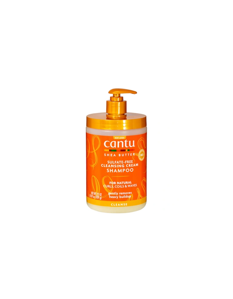 Shea Butter for Natural Hair Cleansing Cream Shampoo – Salon Size 25 oz - Cantu