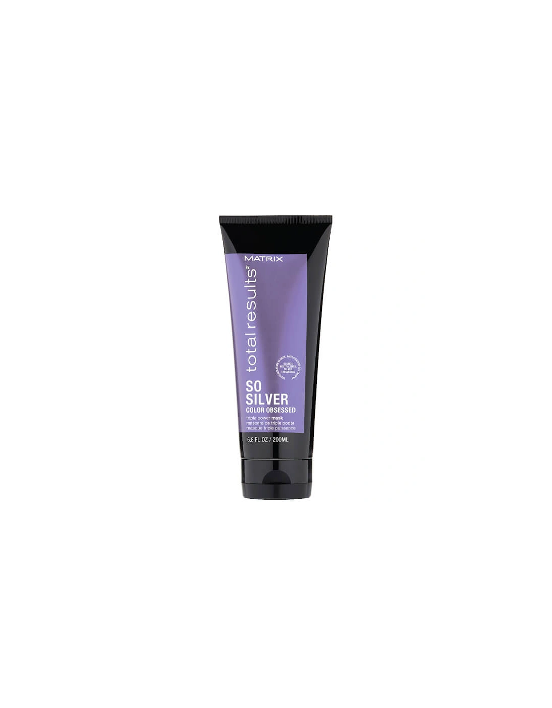 Total Results So Silver Purple Toning Hair Mask for Blonde, Silver and Grey Hair 200ml, 2 of 1