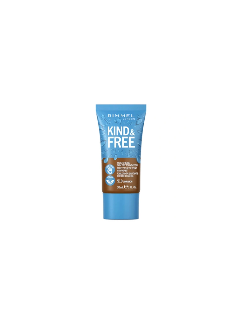 Kind and Free Skin Tint Moisturising Foundation - Cinnamon