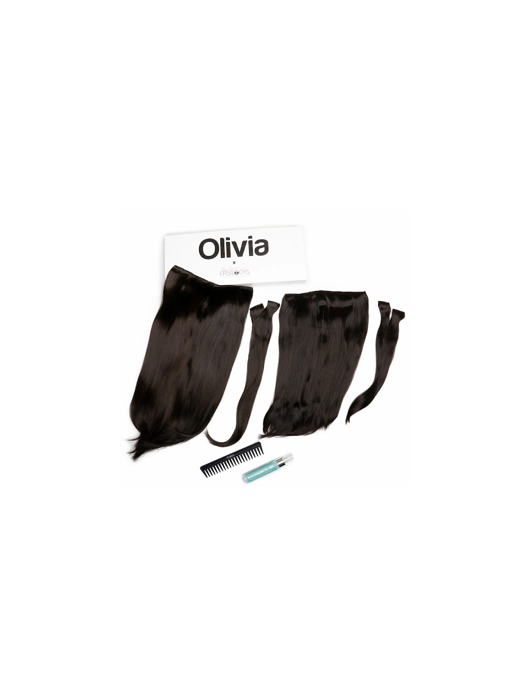 Olivia X Straight Collection - Dark Chocolate, 2 of 1