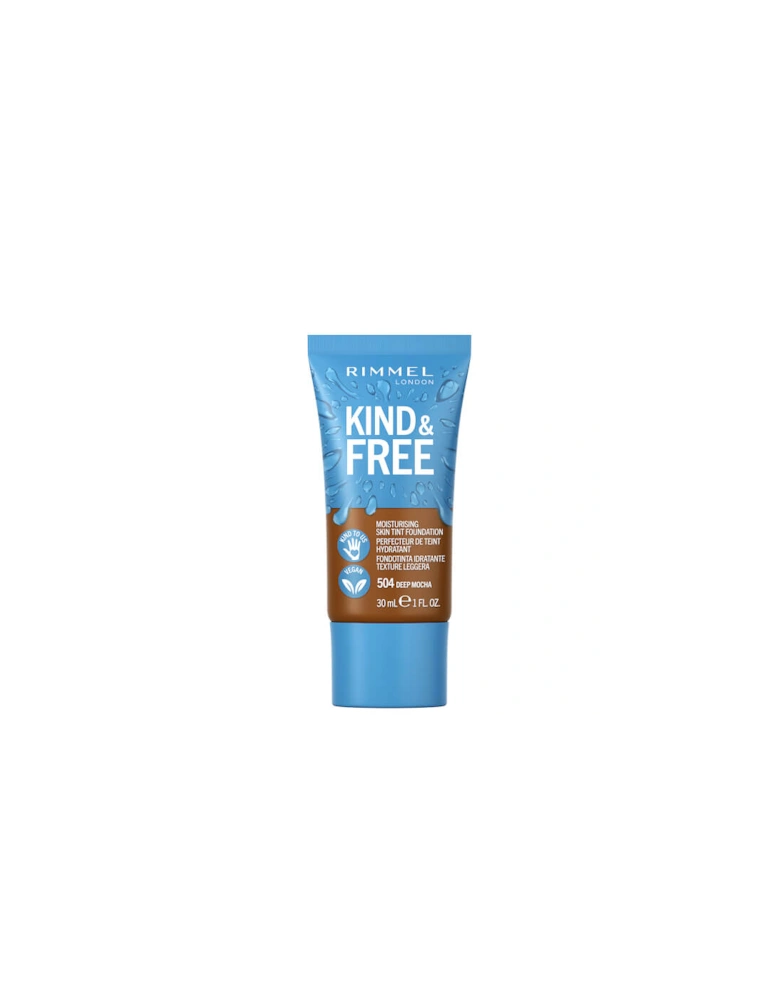 Kind and Free Skin Tint Moisturising Foundation - Deep Mocha