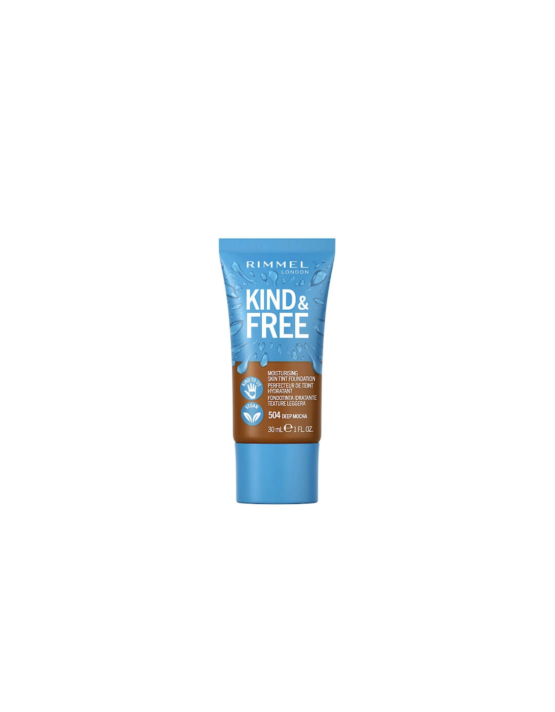 Kind and Free Skin Tint Moisturising Foundation - Deep Mocha, 2 of 1