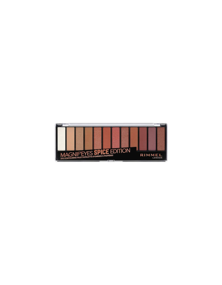 Magnif'eyes 12 Pan Shade Palette 14g - Spice