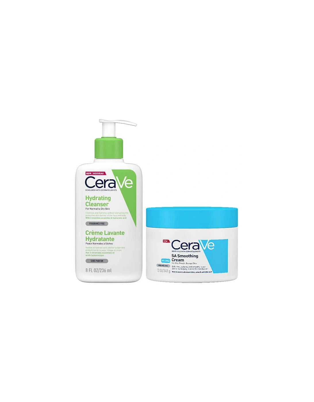 Hydrate and Smooth Bundle - CeraVe, 2 of 1