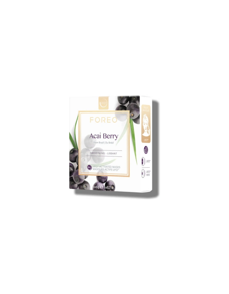 Acai Berry UFO/UFO Mini Firming Face Mask for Ageing Skin (6 Pack)