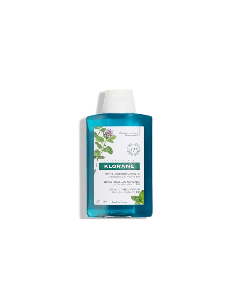 Detox Shampoo with Organic Aquatic Mint 200ml