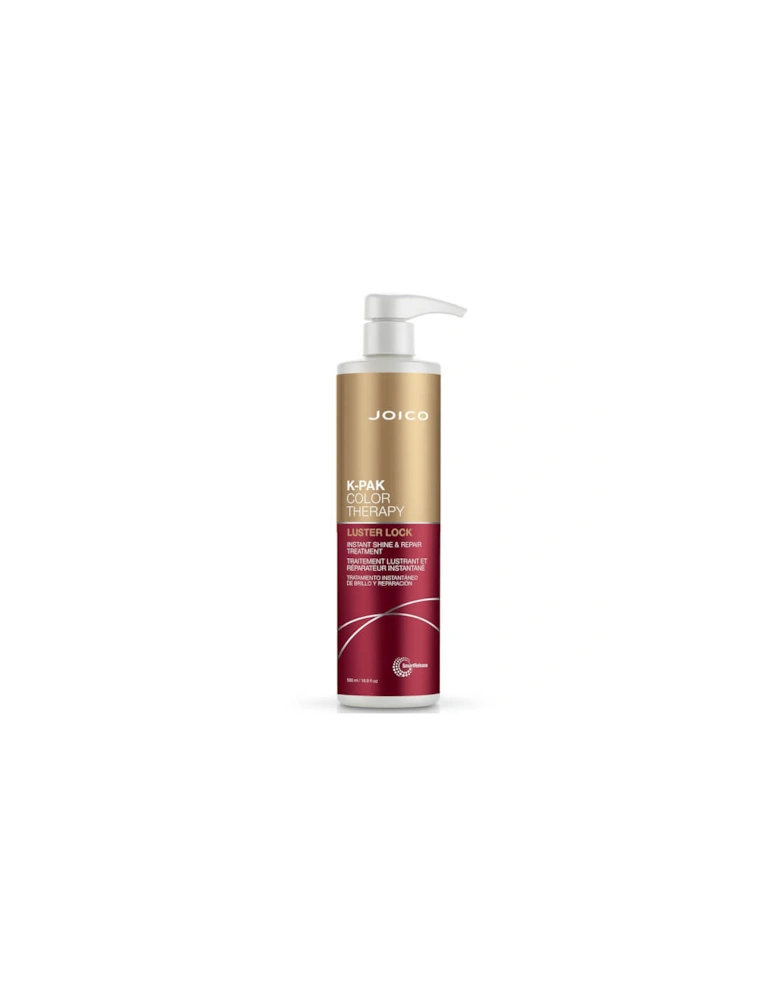 K-Pak Colour Therapy Luster Lock Instant Shine and Repair Treatment 500ml (Worth £84.00)