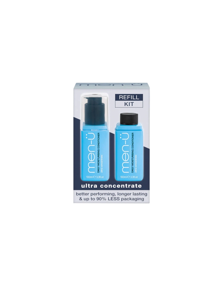 men-ü Daily Moisturising Conditioner Refill Kit 2 x 100ml - men-u