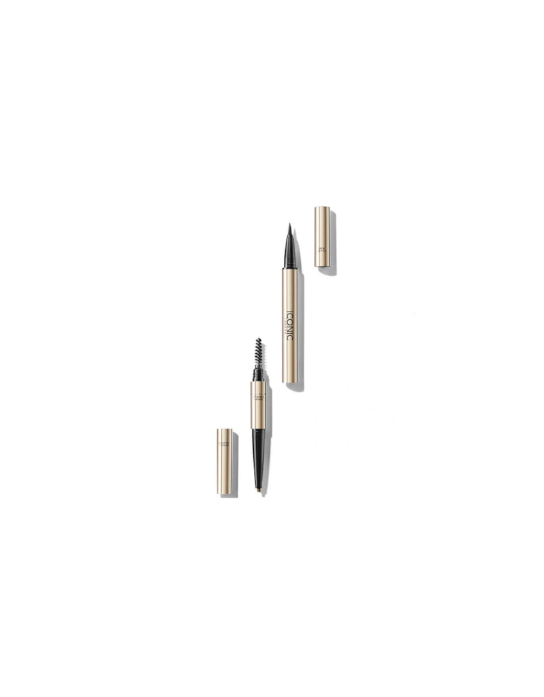 Triple Precision Brow Definer - Black Brown