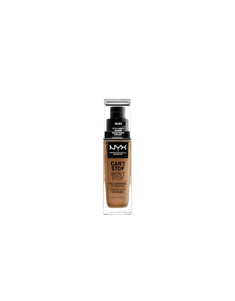Can't Stop Won't Stop 24 Hour Foundation - Golden