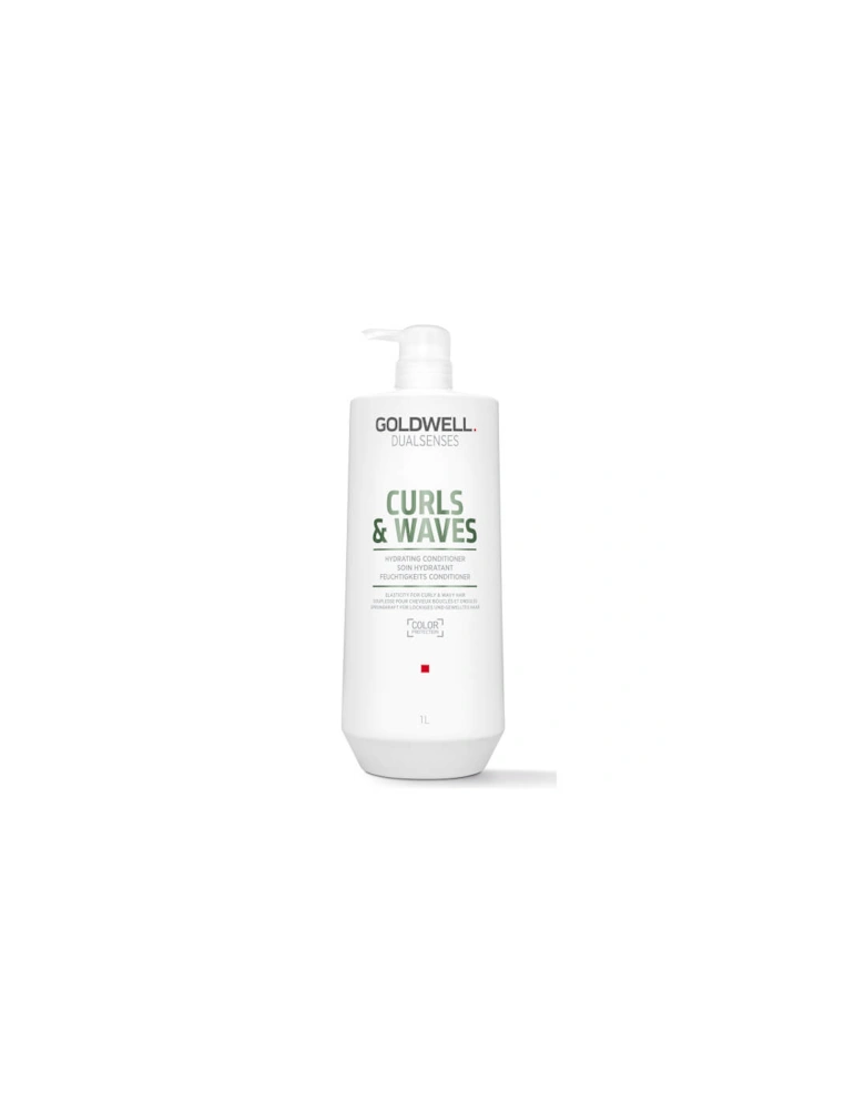 Dualsenses Curls and Waves Conditioner 1000ml - Goldwell