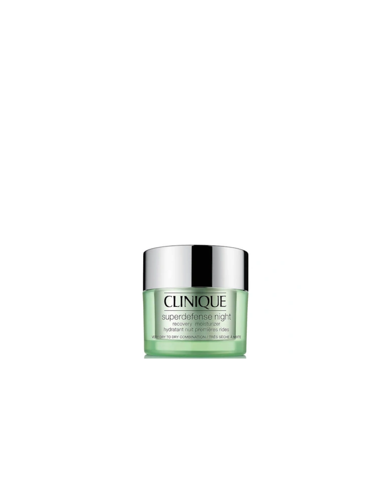 Superdefense Night Recovery Moisturizer 50ml (Skin Types 1/2) - Clinique