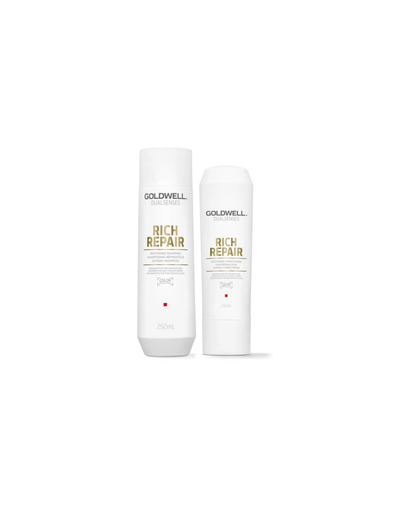 Dualsenses Rich Repair Restoring Bundle (Worth £30.80) - Goldwell