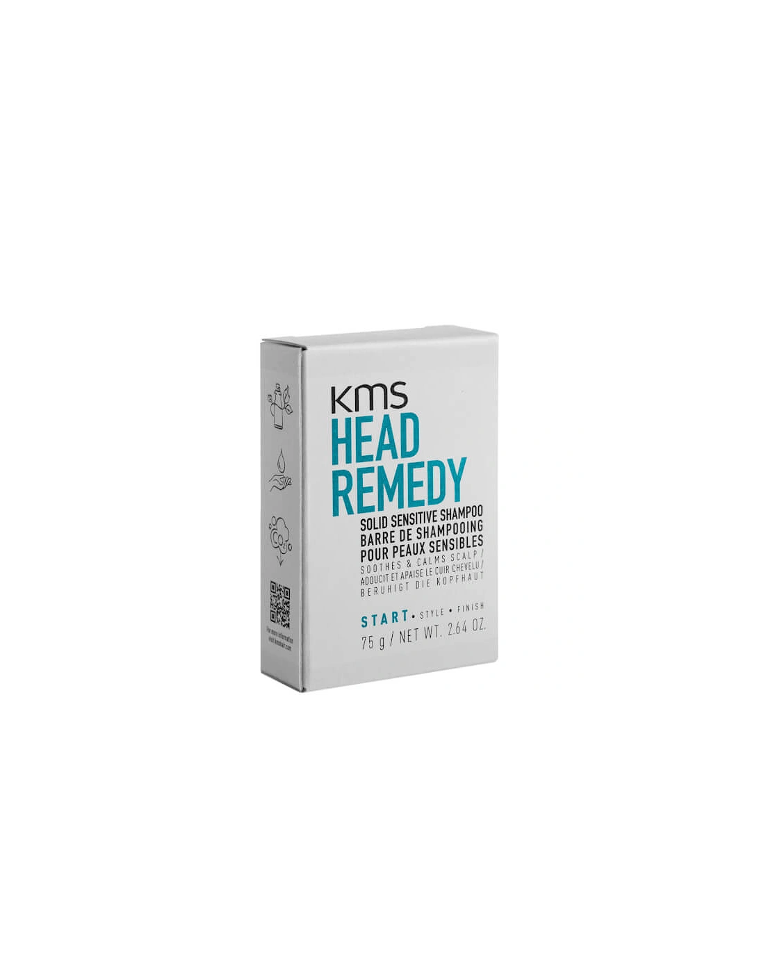 Head Remedy Solid Sensitive Shampoo 75g - KMS, 2 of 1