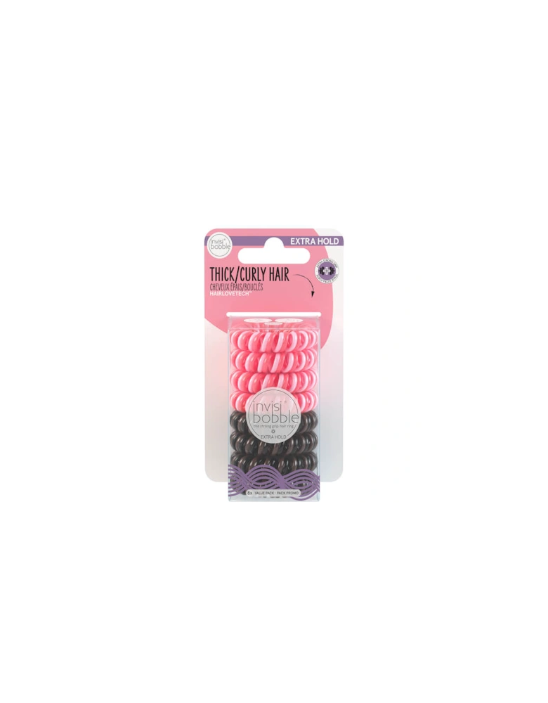 EXTRA HOLD Value Pack (8pc) - invisibobble