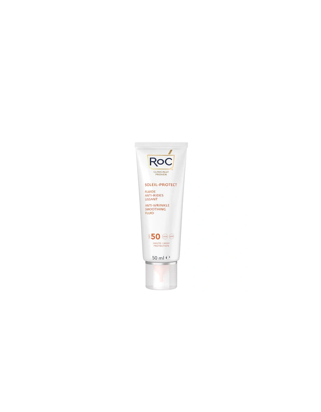 RoC Soleil-Protect Anti-Wrinkle Smoothing Fluid SPF50 50ml, 2 of 1