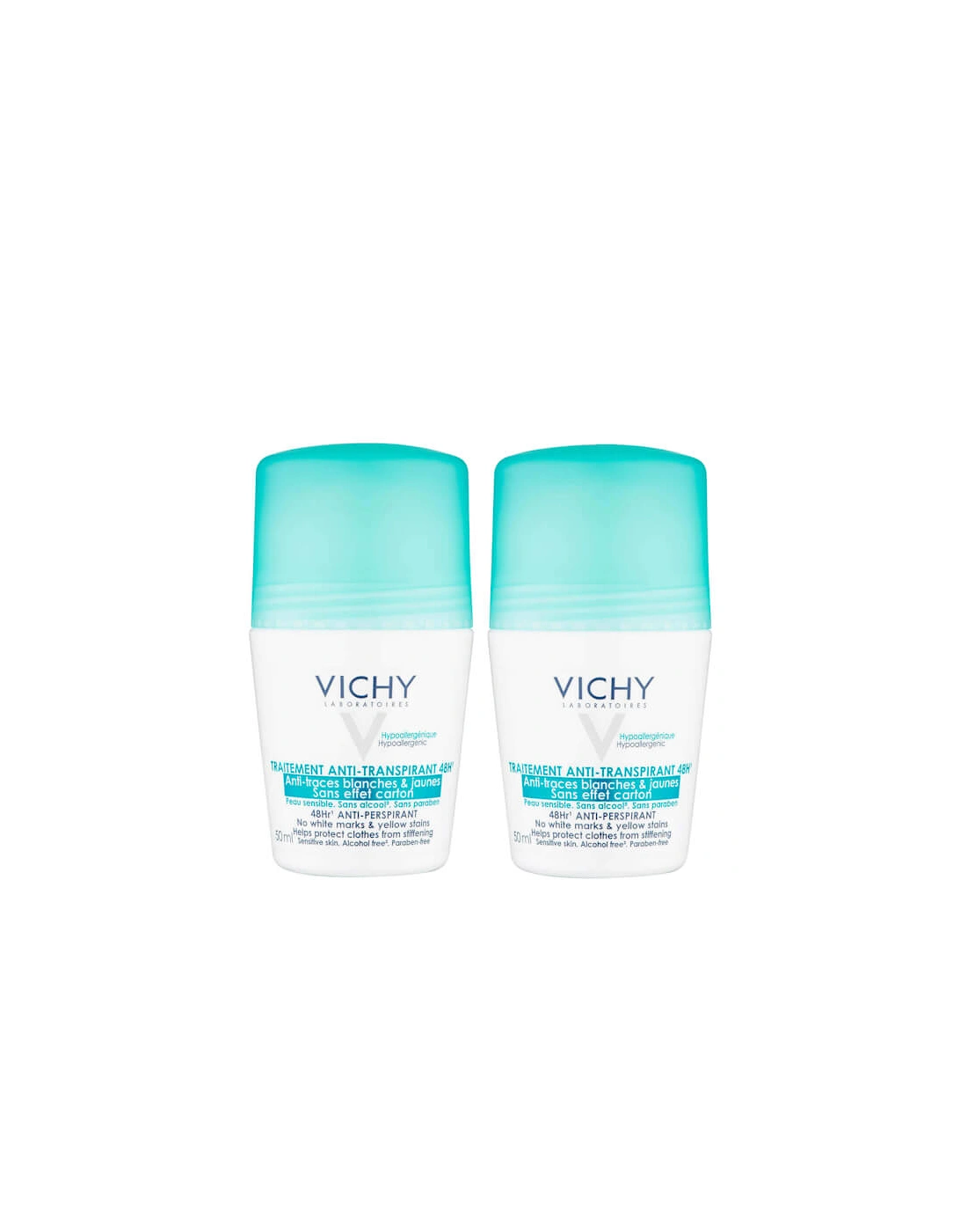 No Marks Roll-on Deodorant Duo 50ml - Vichy, 2 of 1