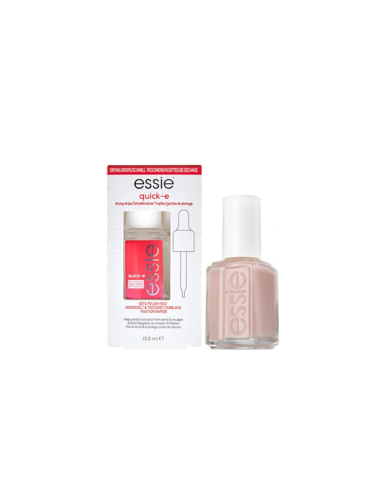 Ballet Slippers Pink Nail Polish and Quick Dry Drops Kit Exclusive (Worth £16.98)