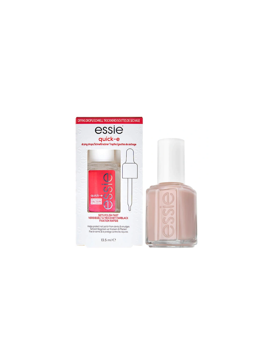 Ballet Slippers Pink Nail Polish and Quick Dry Drops Kit Exclusive (Worth £16.98), 2 of 1