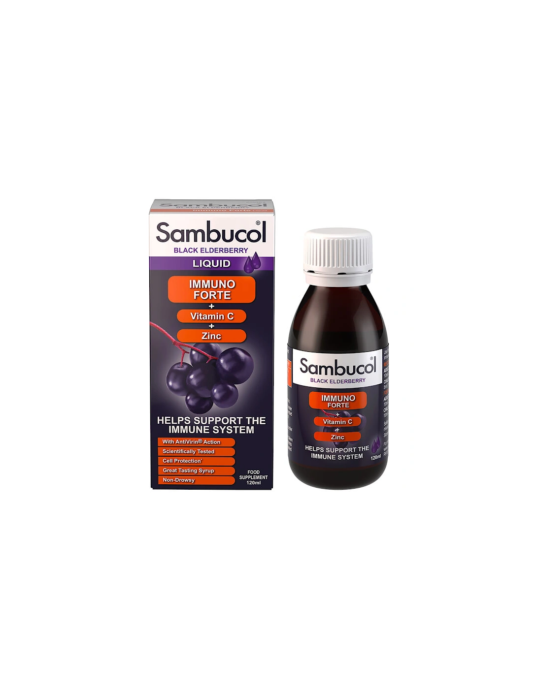 Immuno Forte (120ml) - Sambucol, 2 of 1