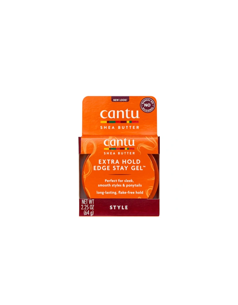 Shea Butter for Natural Hair Extra Hold Edge Stay Gel - Cantu