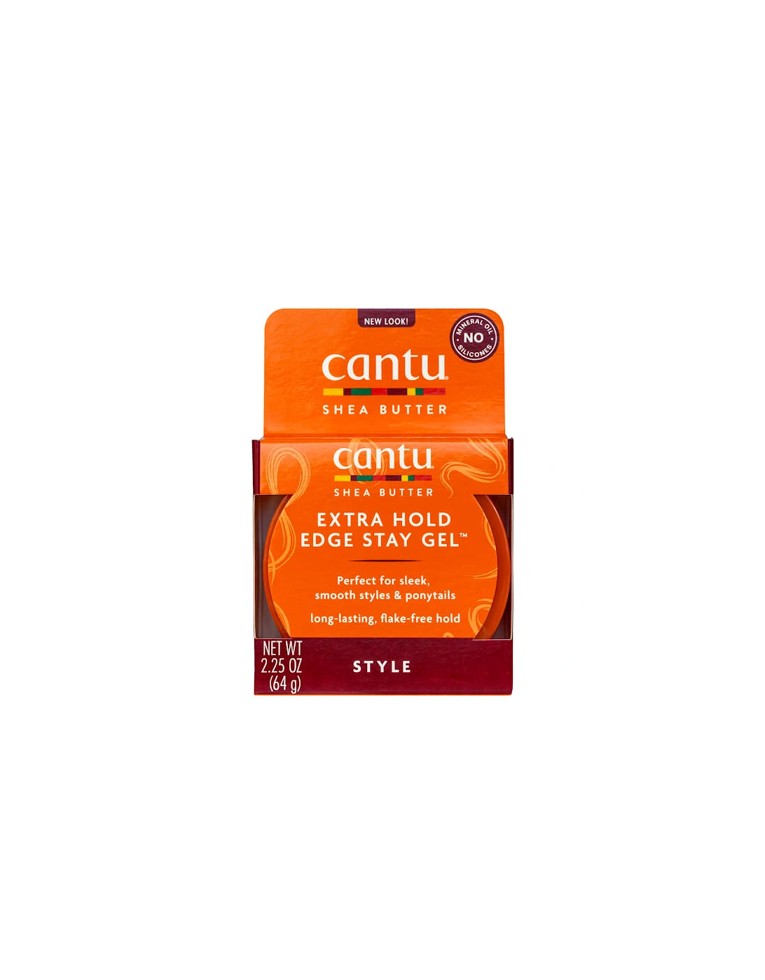 Shea Butter for Natural Hair Extra Hold Edge Stay Gel - Cantu, 2 of 1