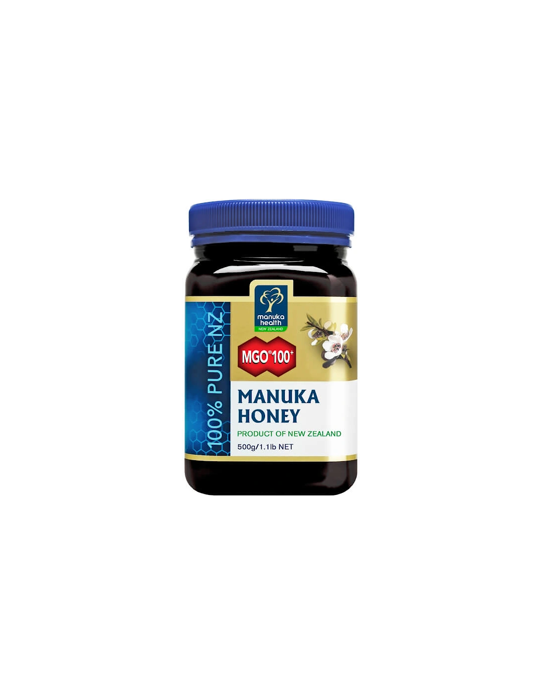 Health MGO 100+ Pure Monofloral Honey 500g, 2 of 1