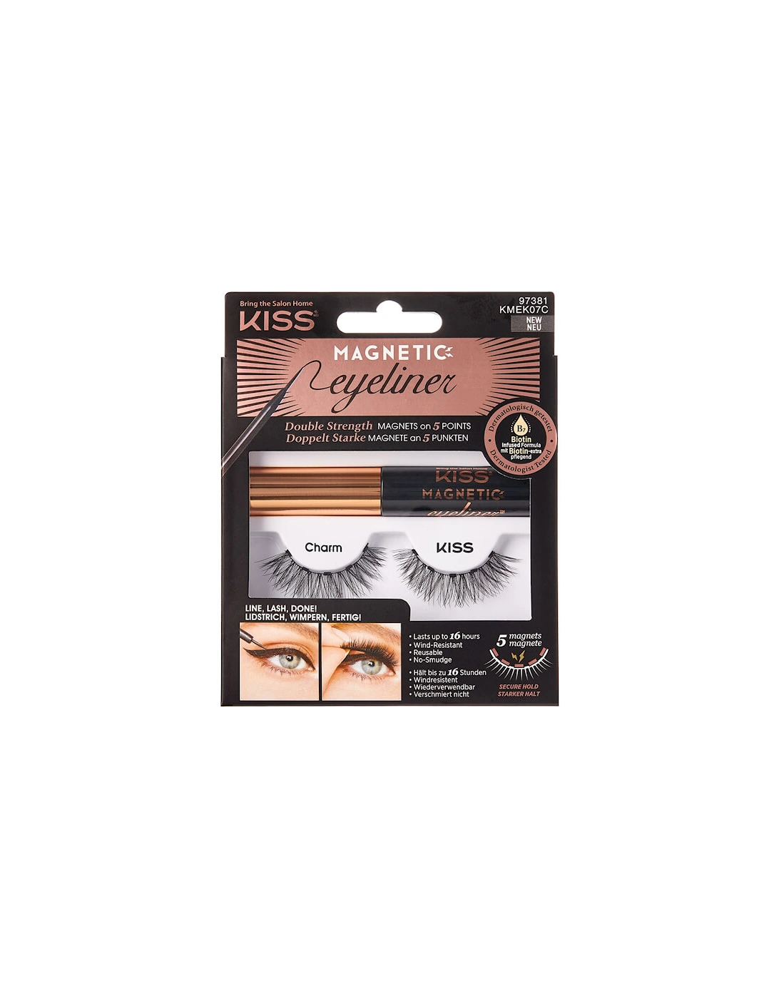 Magnetic Eyeliner/Eyelash Kit 07 - Charm, 2 of 1