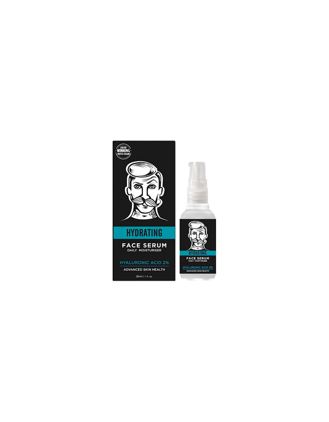 BARBER PRO Hydrating Hyaluronic Acid 2% Face Serum 30ml, 2 of 1