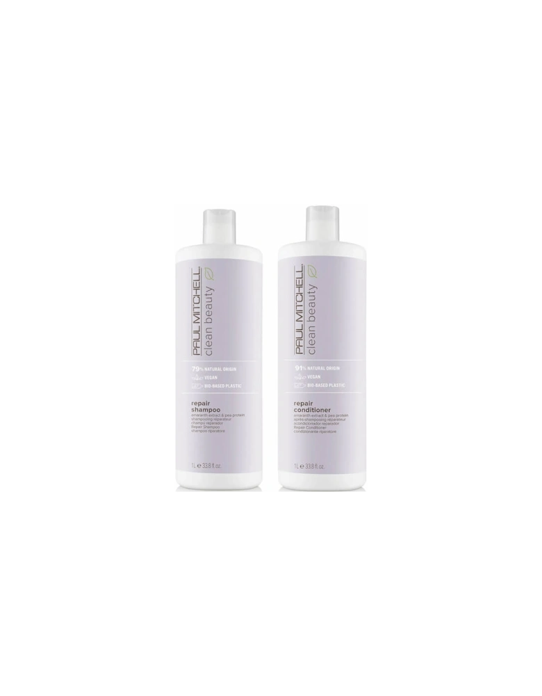 Clean Beauty Repair Shampoo and Conditioner Supersize Set