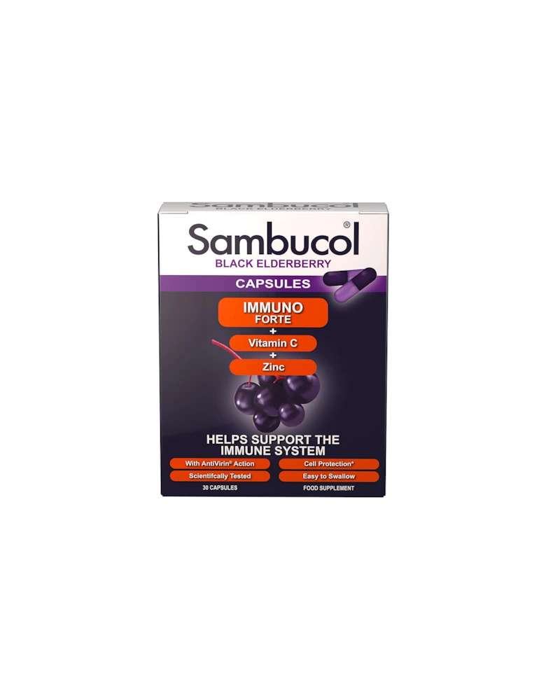 Immuno Forte Capsules (30 Capsules) - Sambucol