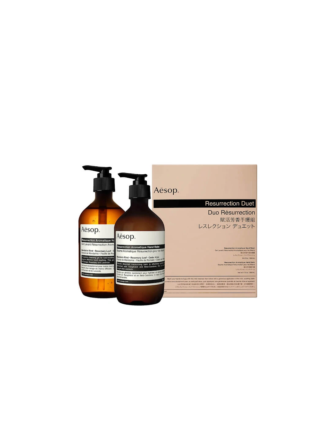 Resurrection Hand Cleanser and Balm Duet - Aesop, 2 of 1