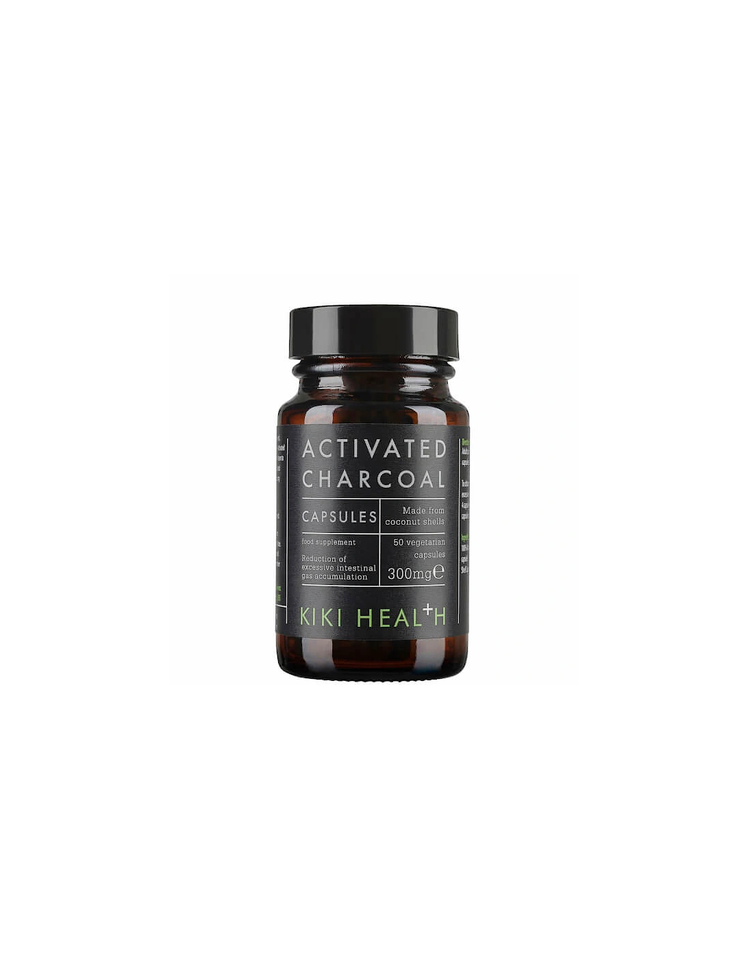 Activated Charcoal - 50 Vegicaps - KIKI Health, 2 of 1