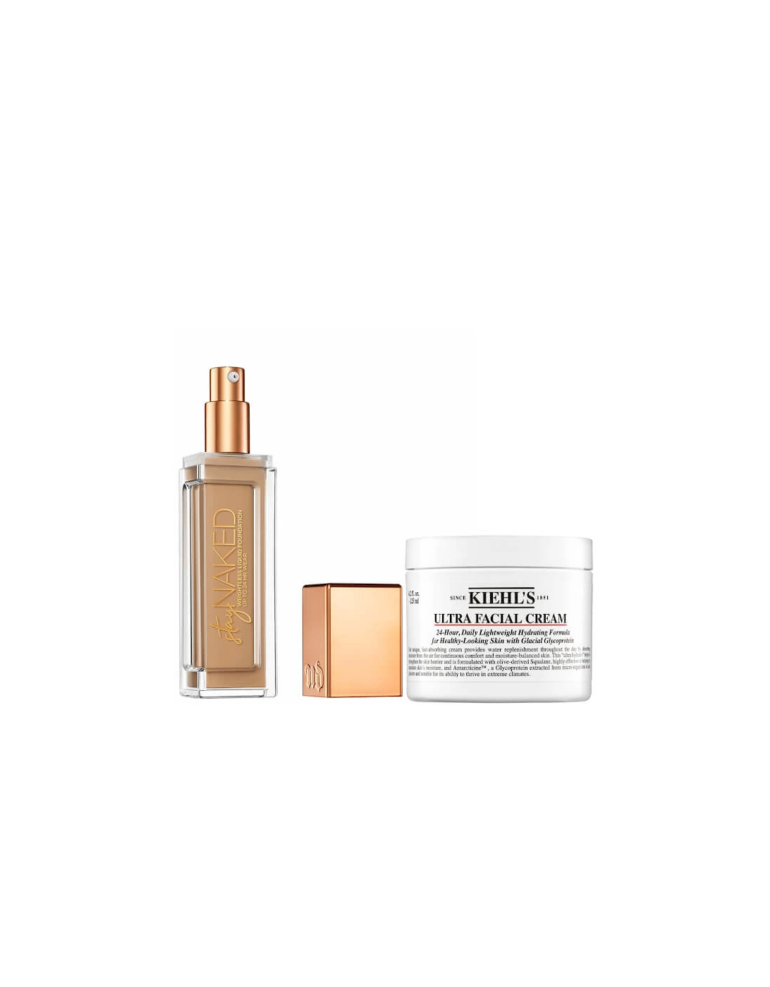 Stay Naked Foundation x Kiehl's Ultra Facial Cream 125ml Bundle - 50WY, 2 of 1