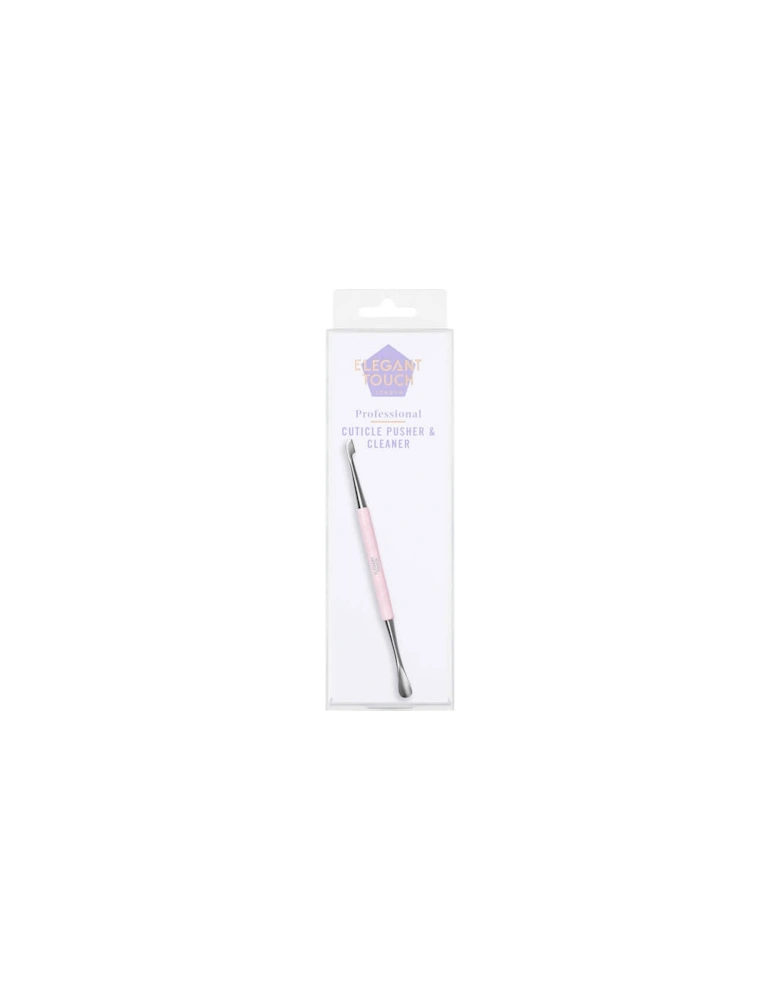 Professional Cuticle Pusher and Nail Cleaner - Elegant Touch