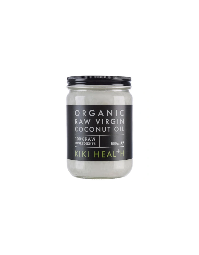 Organic Raw Virgin Coconut Oil 500ml - KIKI Health