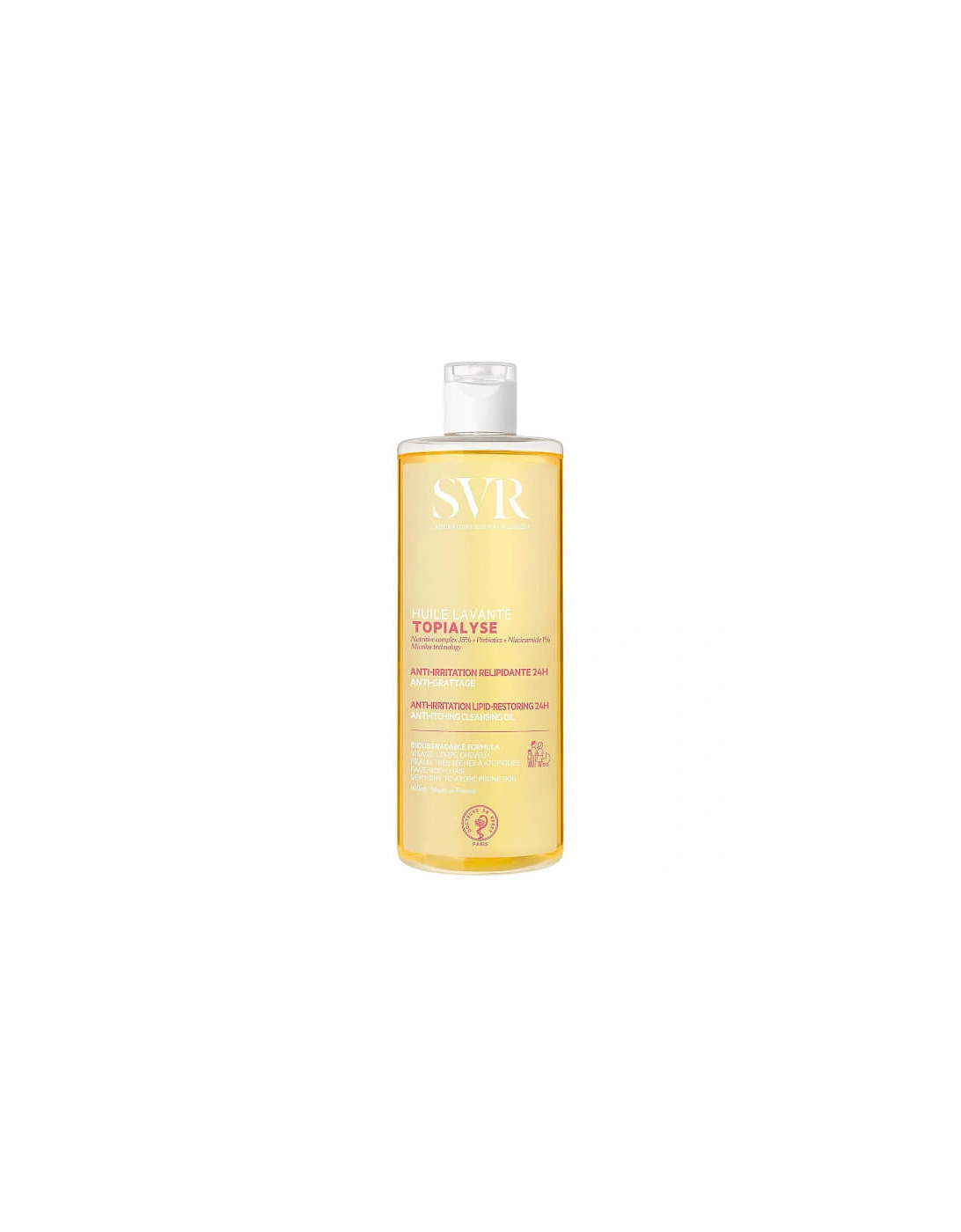 SVR Topialyse Face and Body Emulsifying Micellar Oil Wash 400ml, 2 of 1
