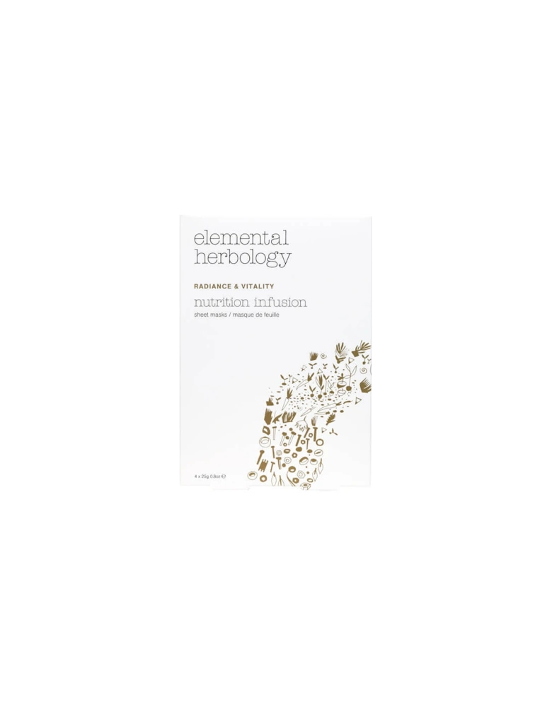 Nutrition Infusion Sheet Mask (Single Pack) - Elemental Herbology