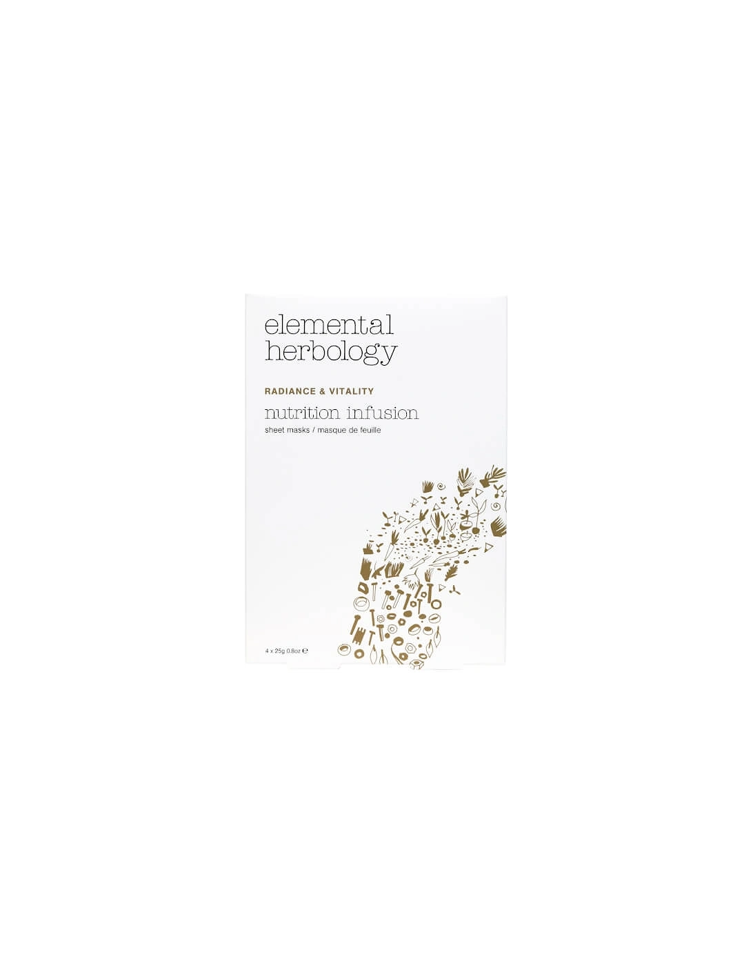 Nutrition Infusion Sheet Mask (Single Pack) - Elemental Herbology, 2 of 1