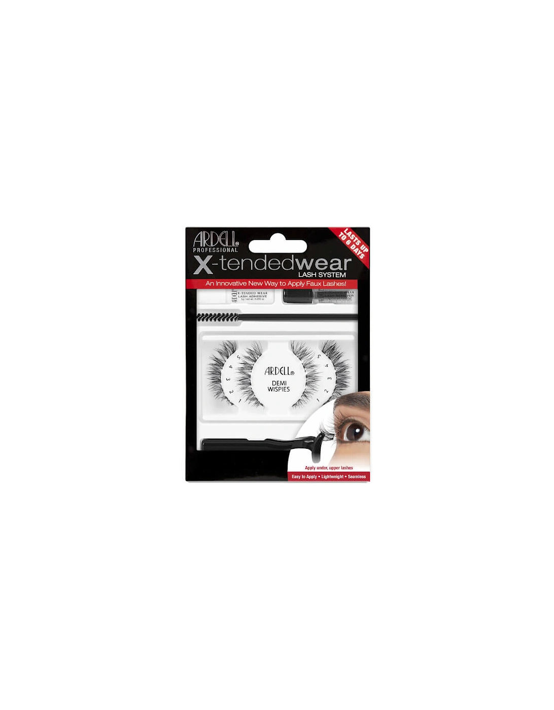 X-Tended Wear Demi Wispies Lashes2g, 2 of 1