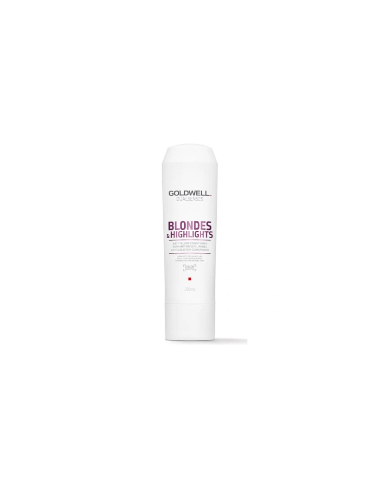 Dualsenses Blonde and Highlights Anti-Yellow Conditioner 200ml - Goldwell