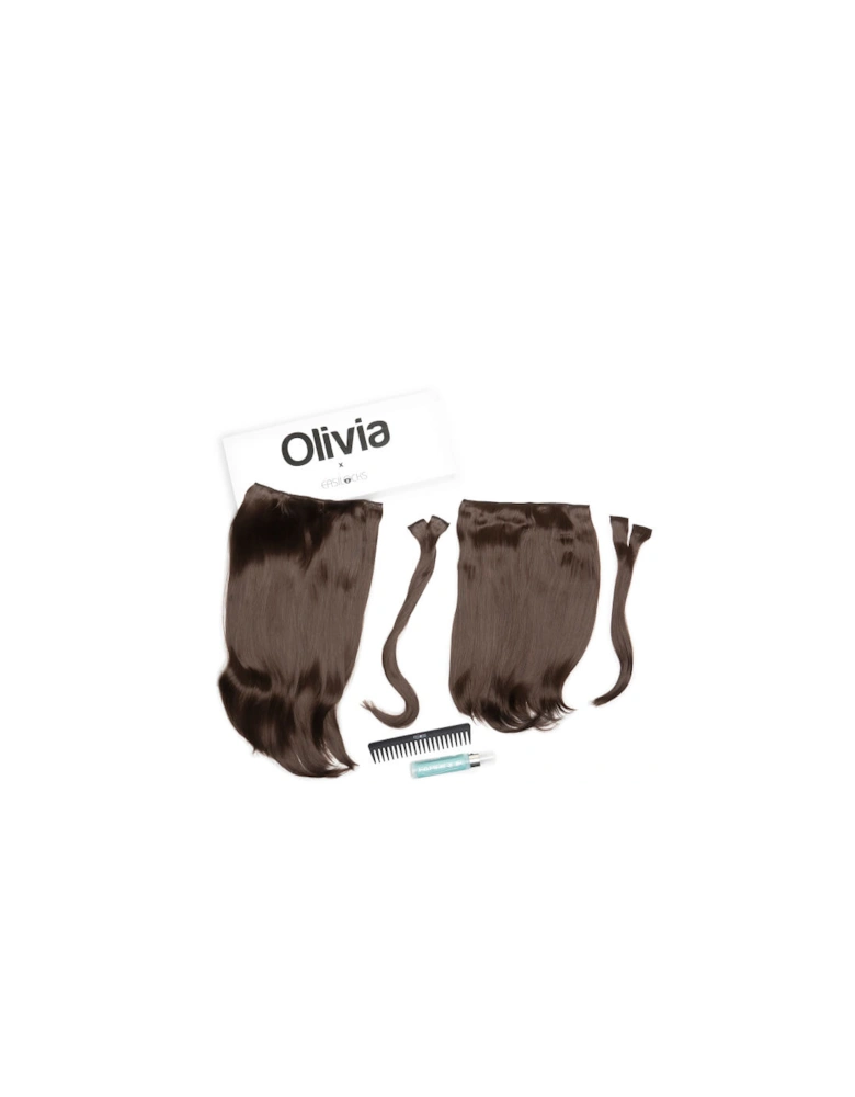 Olivia X Straight Collection - Mocha Brown