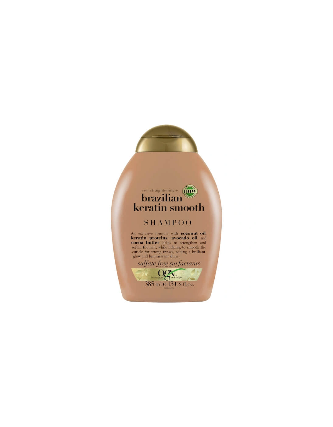 Ever Straightening+ Brazilian Keratin Smooth Shampoo 385ml, 2 of 1