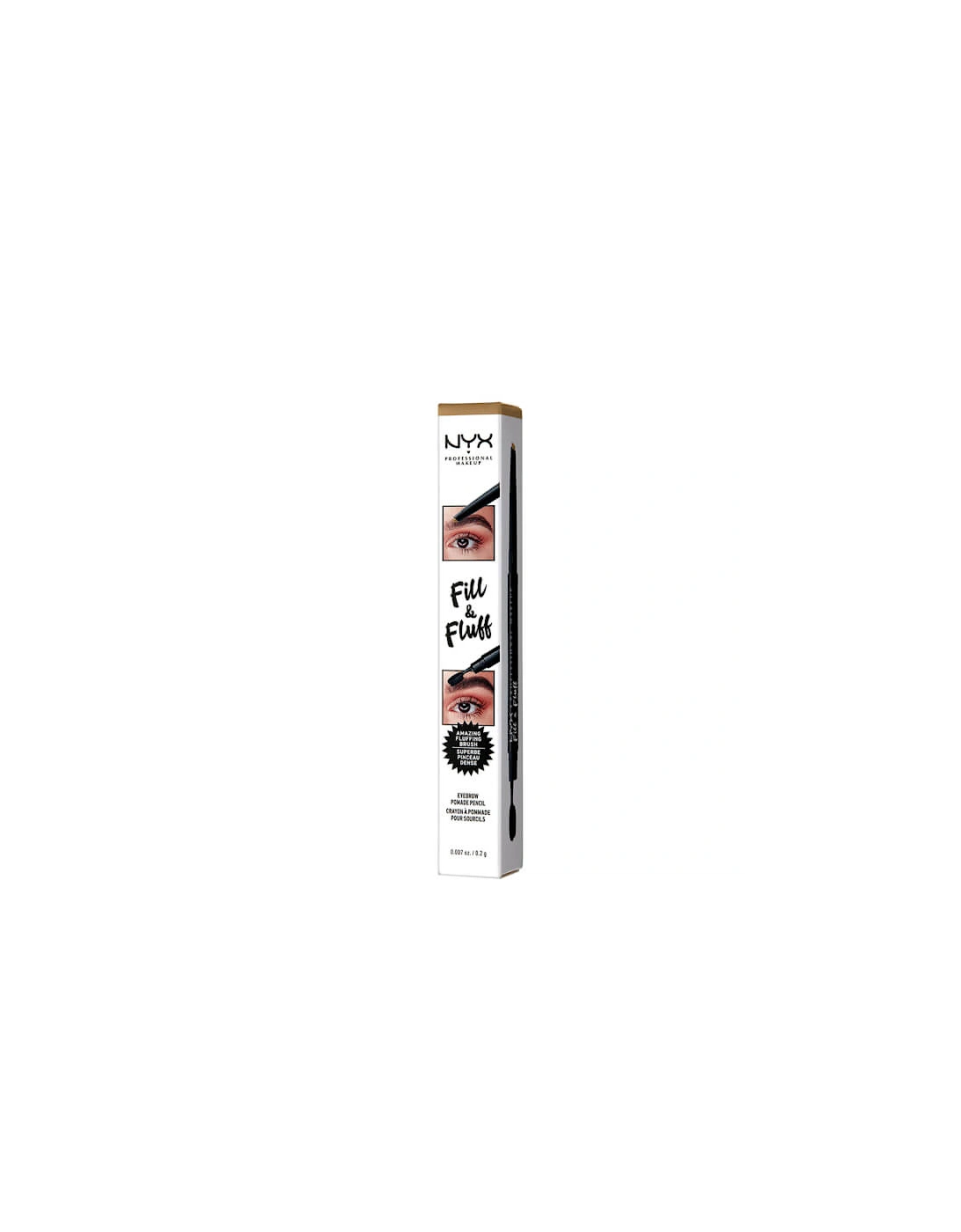 Fill and Fluff Eyebrow Pomade Pencil - Blonde - NYX Professional Makeup, 2 of 1