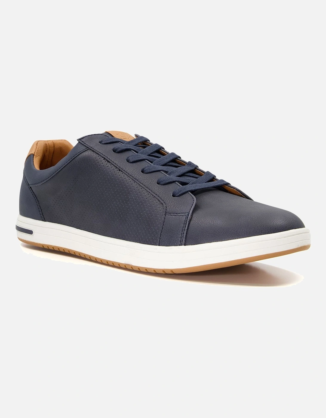 Mens Tezzy - Perforated Lace-Up Trainers, 6 of 5